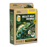 Cubicfun National Geographic - Puzzle 3D Animales Salvajes Camaleón Velado