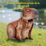 Cubicfun National Geographic - Puzzle 3D Animales Salvajes Capibara