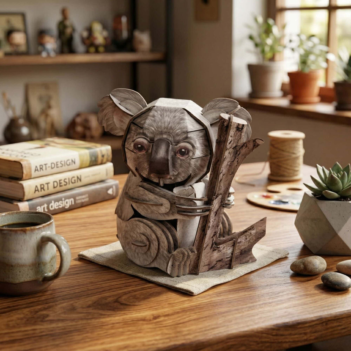 Cubicfun National Geographic - Puzzle 3D Animales Salvajes Koala