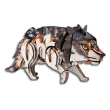 Cubicfun National Geographic - Puzzle 3D Animales Salvajes Lobo Gris