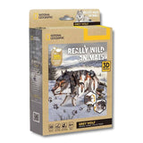 Cubicfun National Geographic - Puzzle 3D Animales Salvajes Lobo Gris