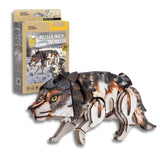 Cubicfun National Geographic - Puzzle 3D Animales Salvajes Lobo Gris