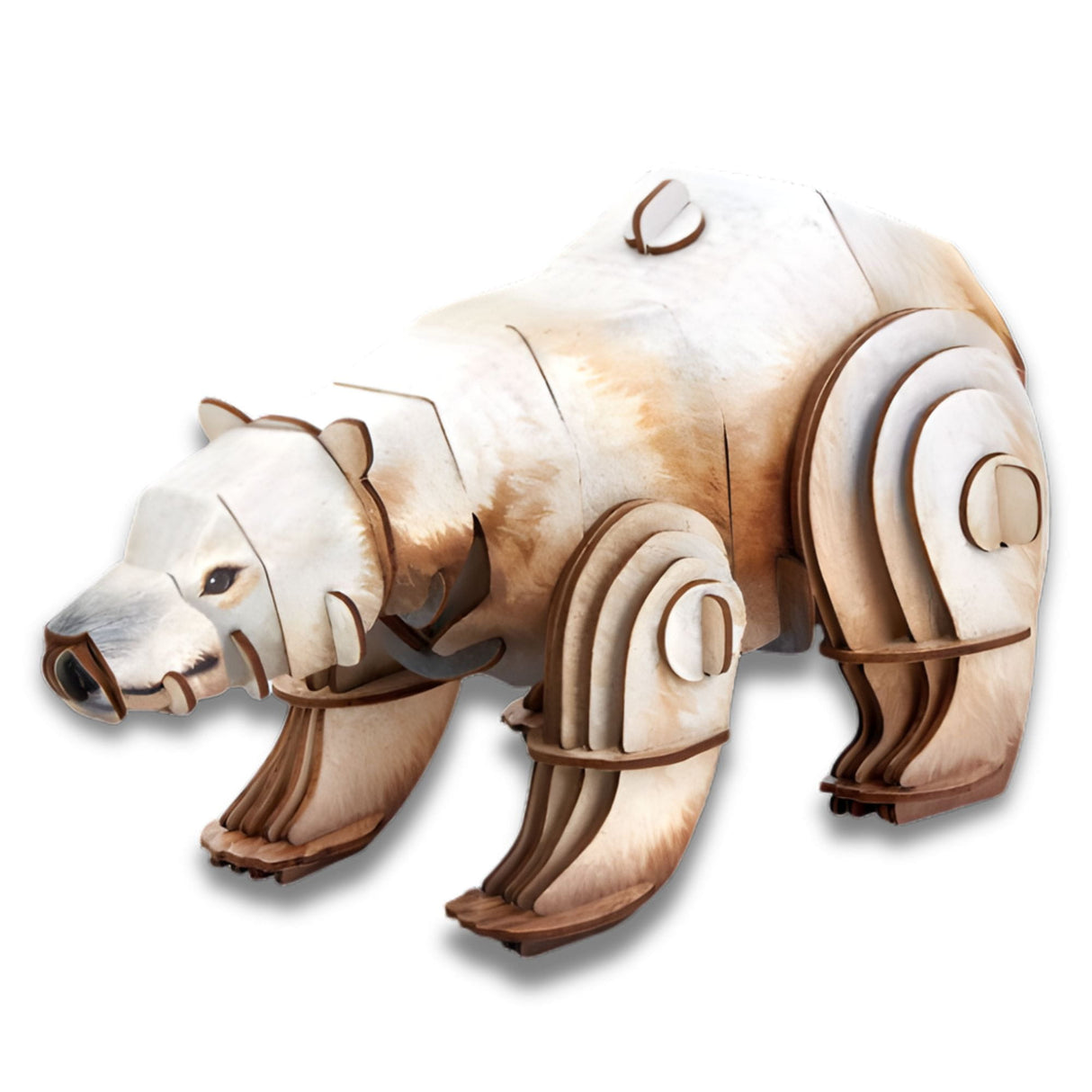 Cubicfun National Geographic - Puzzle 3D Animales Salvajes Oso Polar