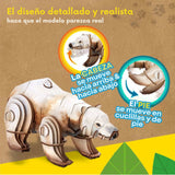 Cubicfun National Geographic - Puzzle 3D Animales Salvajes Oso Polar