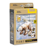 Cubicfun National Geographic - Puzzle 3D Animales Salvajes Oso Polar