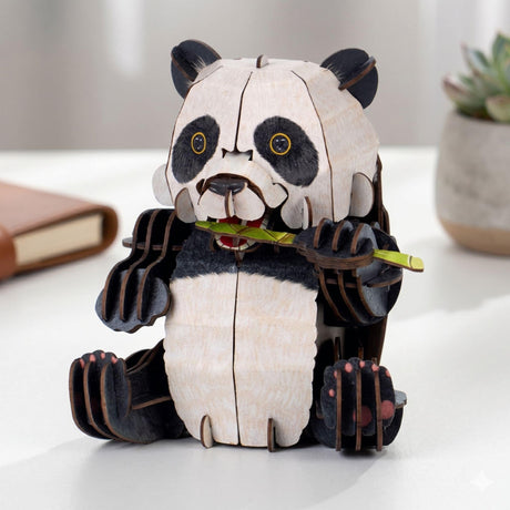 Cubicfun National Geographic - Puzzle 3D Animales Salvajes Panda Gigante
