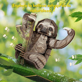 Cubicfun National Geographic - Puzzle 3D Animales Salvajes Perezoso 3 Dedos