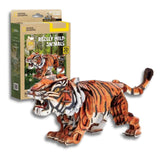 Cubicfun National Geographic - Puzzle 3D Animales Salvajes Tigre Siberiano