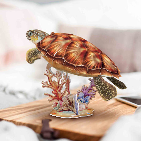 Cubicfun National Geographic - Puzzle 3D Animales Tortuga Marina