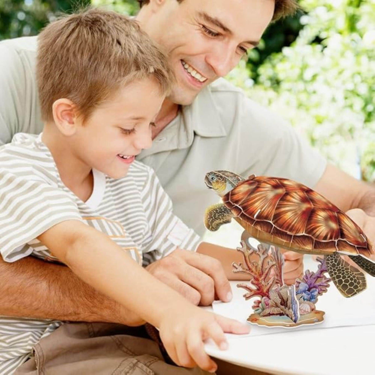 Cubicfun National Geographic - Puzzle 3D Animales Tortuga Marina
