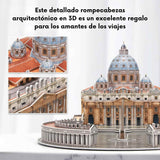 Cubicfun National Geographic - Puzzle 3D Basílica San Pedro