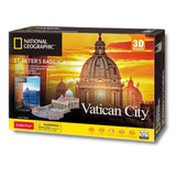 Cubicfun National Geographic - Puzzle 3D Basílica San Pedro