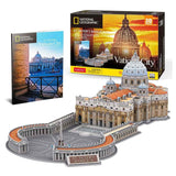 Cubicfun National Geographic - Puzzle 3D Basílica San Pedro