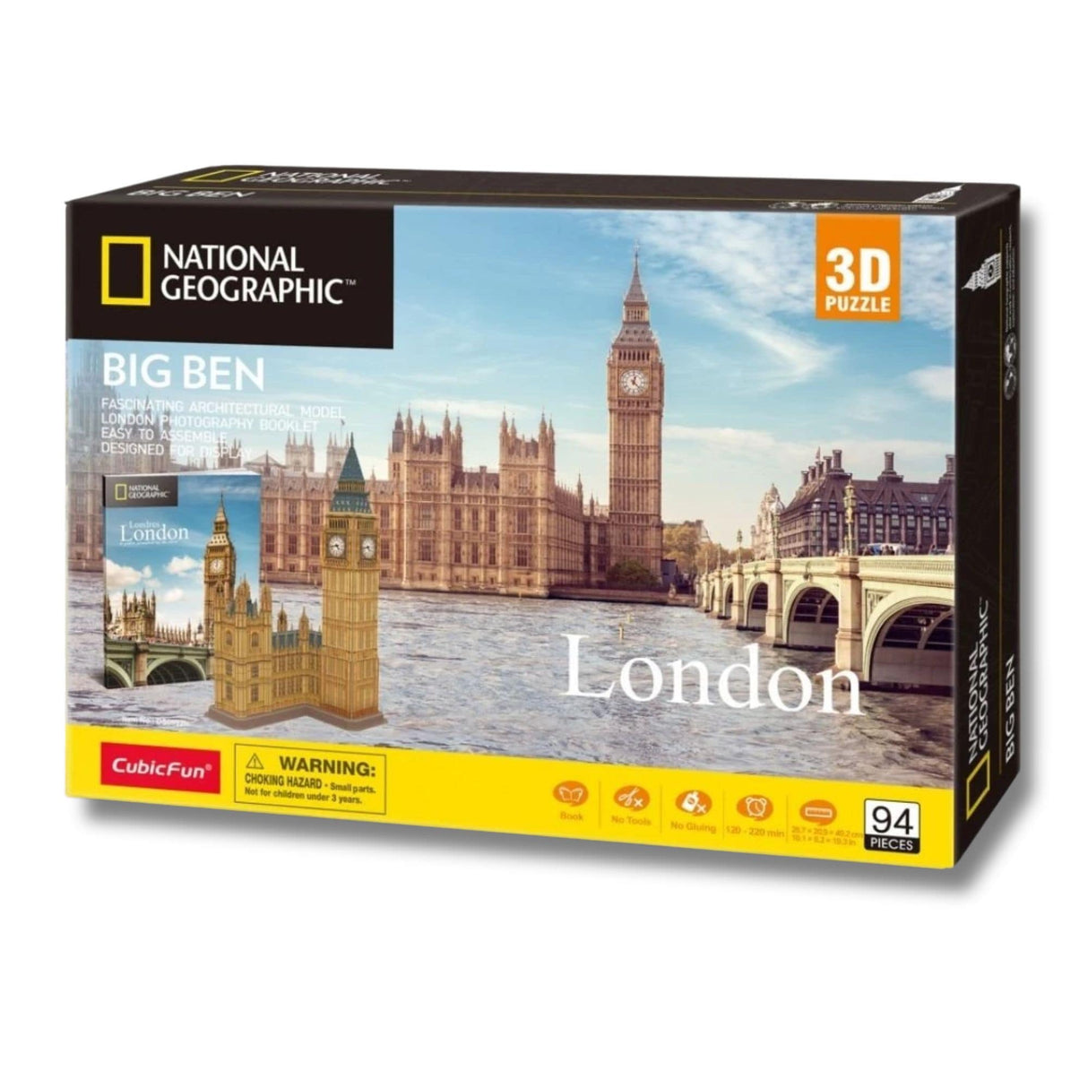 Cubicfun National Geographic - Puzzle 3D Big Ben