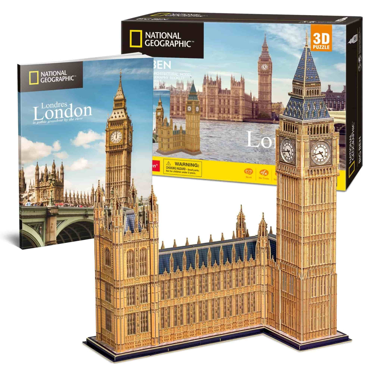 Cubicfun National Geographic - Puzzle 3D Big Ben
