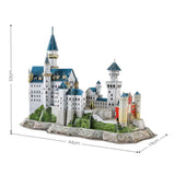 Cubicfun National Geographic - Puzzle 3D Castillo Neuschwanstein