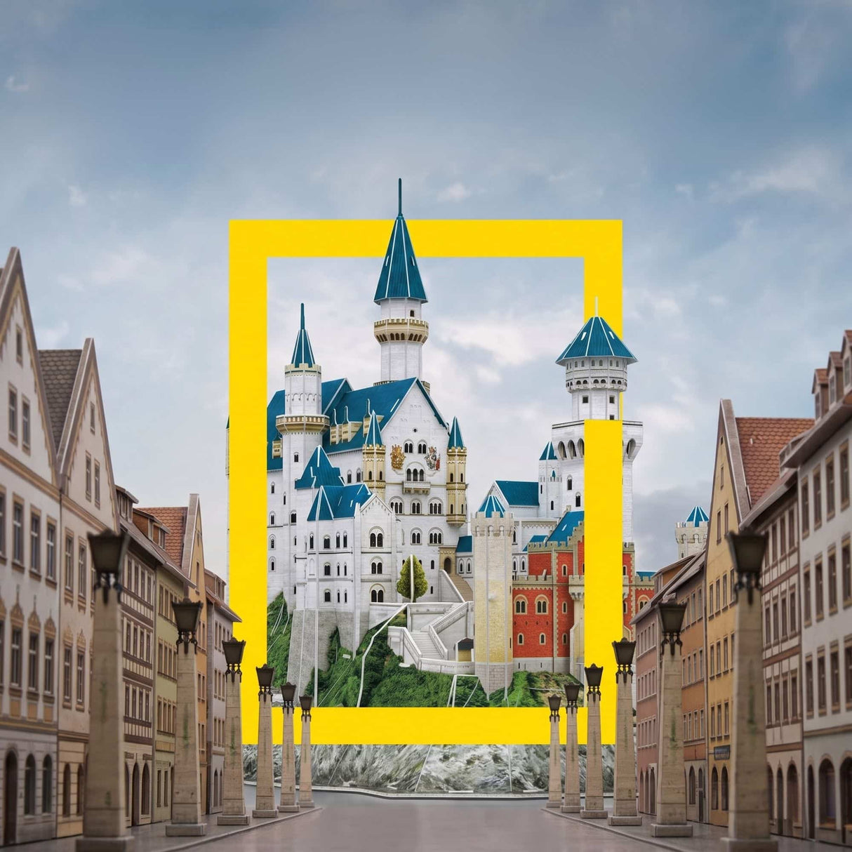 Cubicfun National Geographic - Puzzle 3D Castillo Neuschwanstein