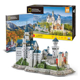 Cubicfun National Geographic - Puzzle 3D Castillo Neuschwanstein