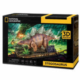 Cubicfun National Geographic - Puzzle 3D Dinosaurio Estegosaurio