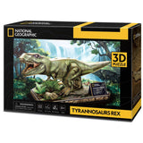 Cubicfun National Geographic - Puzzle 3D Dinosaurio Tiranosaurio Rex