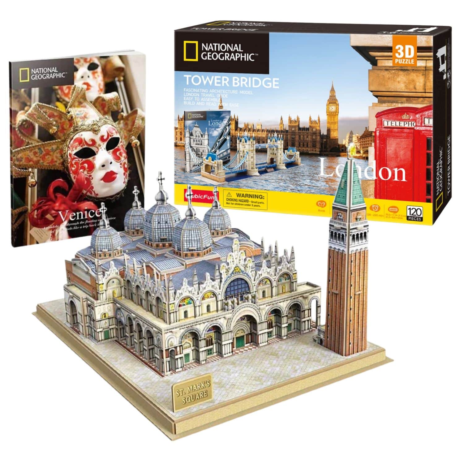 Puzzle 3D St Marks Square Venecia National Geographic – Dibu Chile