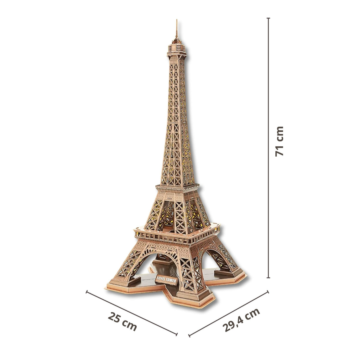 Cubicfun National Geographic - Puzzle 3D Torre Eiffel