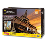 Cubicfun National Geographic - Puzzle 3D Torre Eiffel