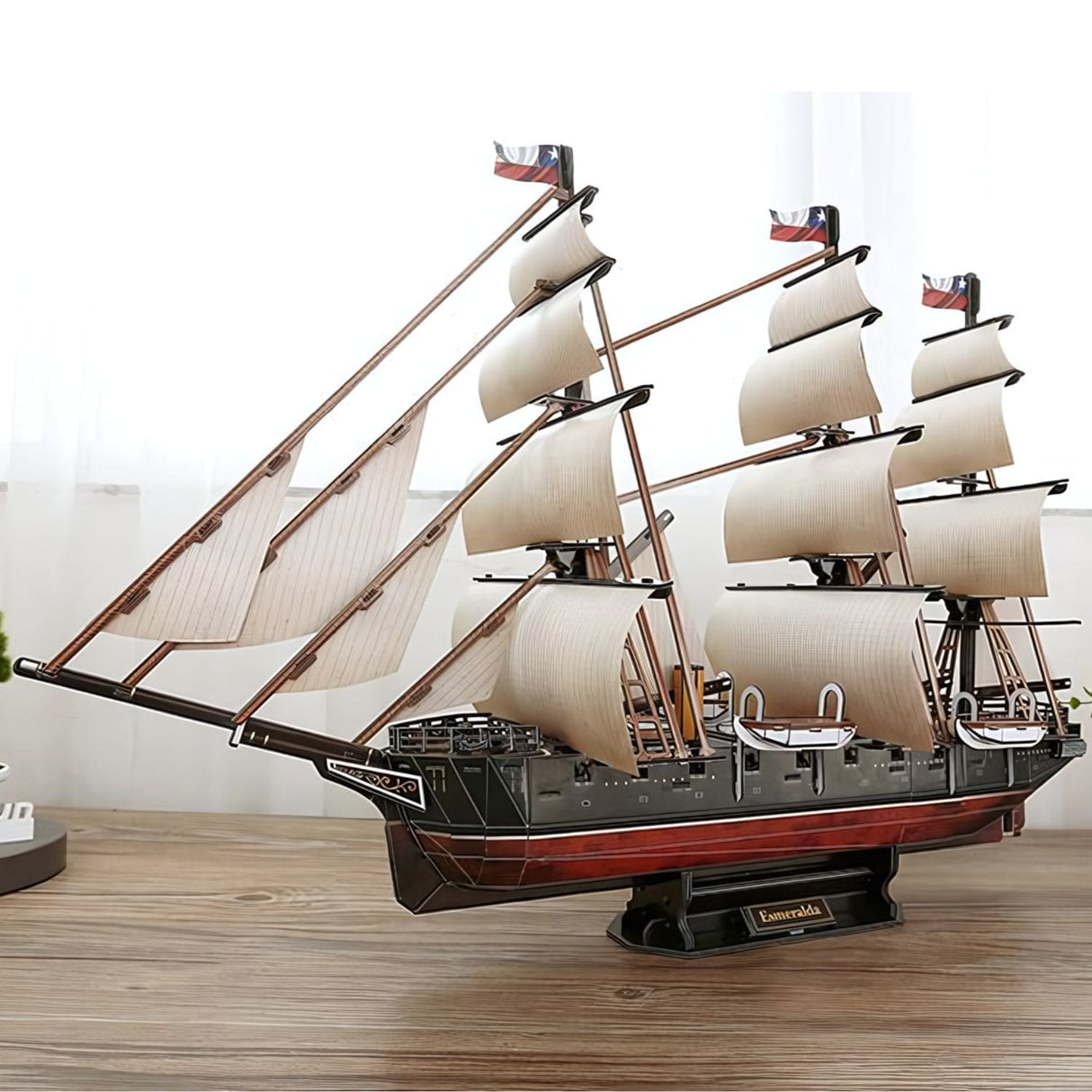 Cubicfun - Puzzle 3D Barco La Corbeta Esmeralda