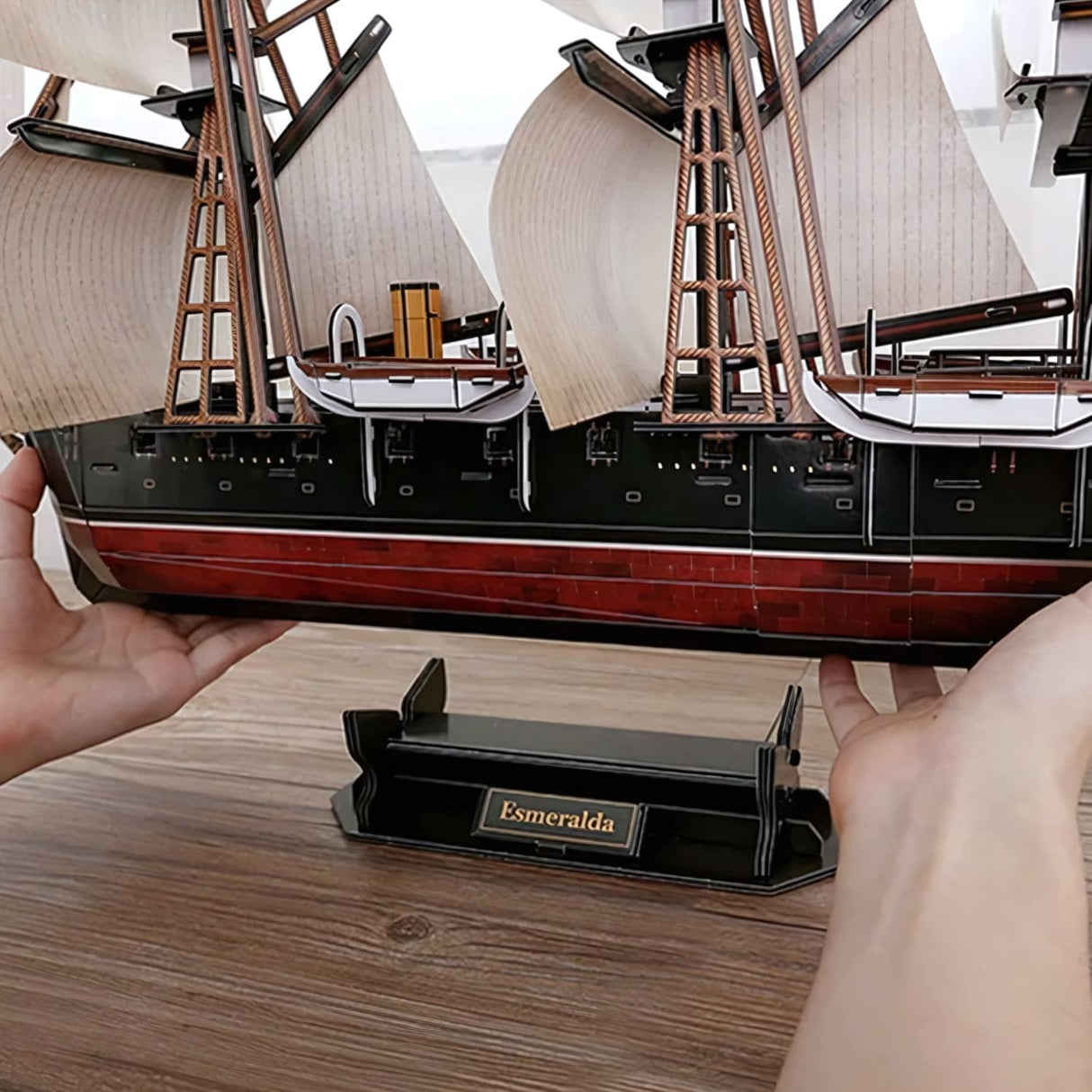 Cubicfun - Puzzle 3D Barco La Corbeta Esmeralda