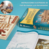 Cubicfun - Puzzle 3D Barco Mississippi Steamboat