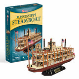 Cubicfun - Puzzle 3D Barco Mississippi Steamboat