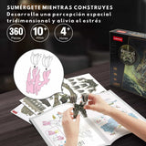 Cubicfun - Puzzle 3D Barco Pirata Flying Dutchman LED