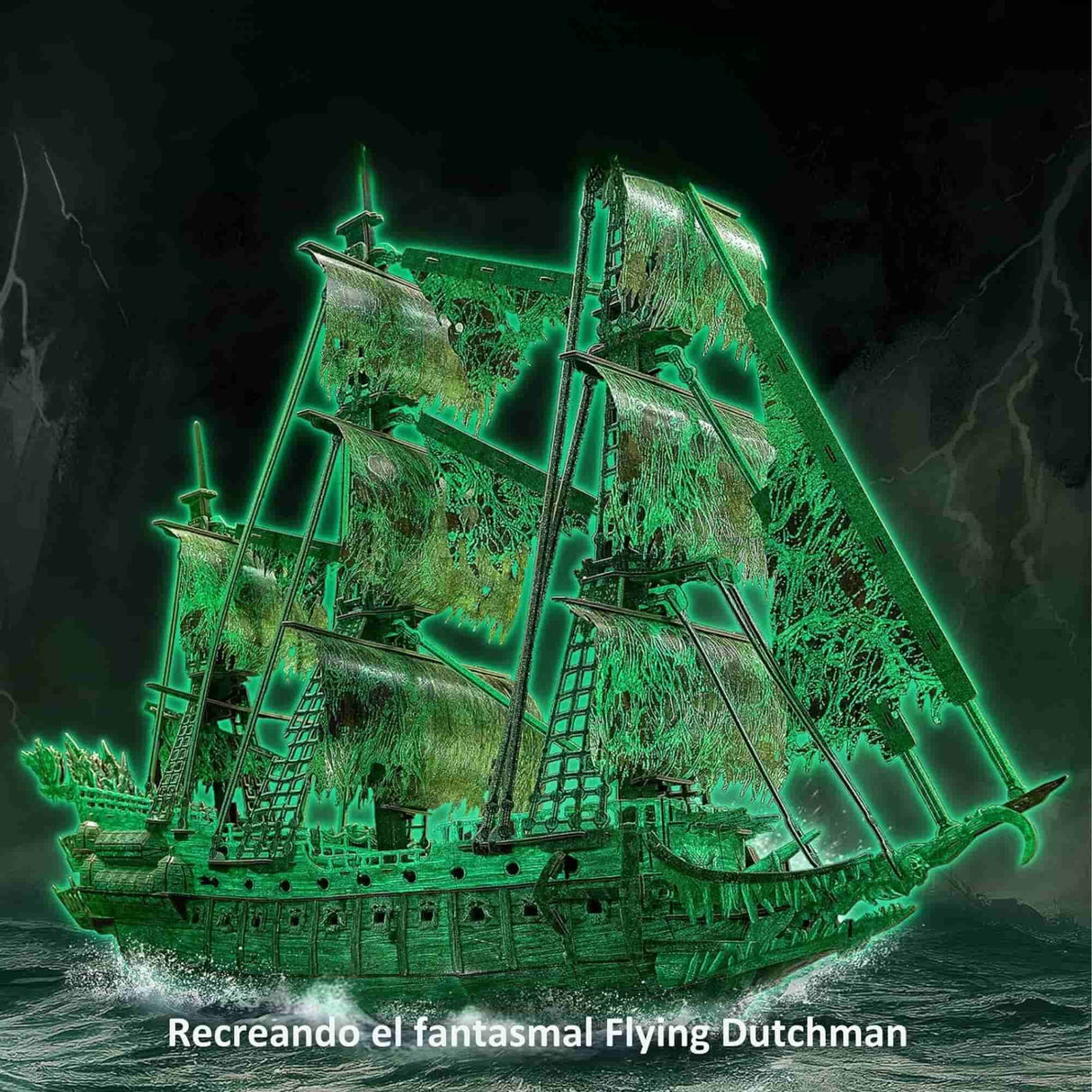 Cubicfun - Puzzle 3D Barco Pirata Flying Dutchman