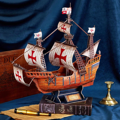 Cubicfun - Puzzle 3D Barco Santa Maria