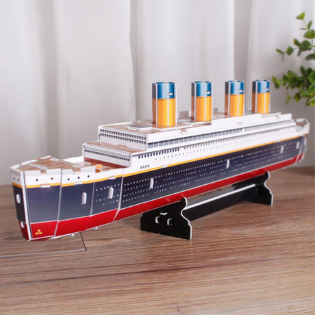 Cubicfun - Puzzle 3D Barco Titanic (Small)
