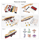 Cubicfun - Puzzle 3D Barco Titanic (Small)