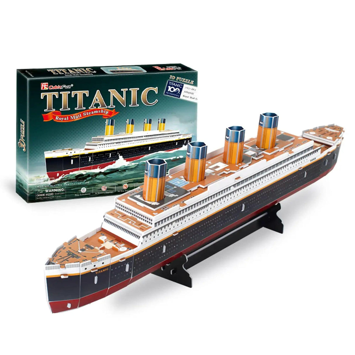 Cubicfun - Puzzle 3D Barco Titanic (Small)