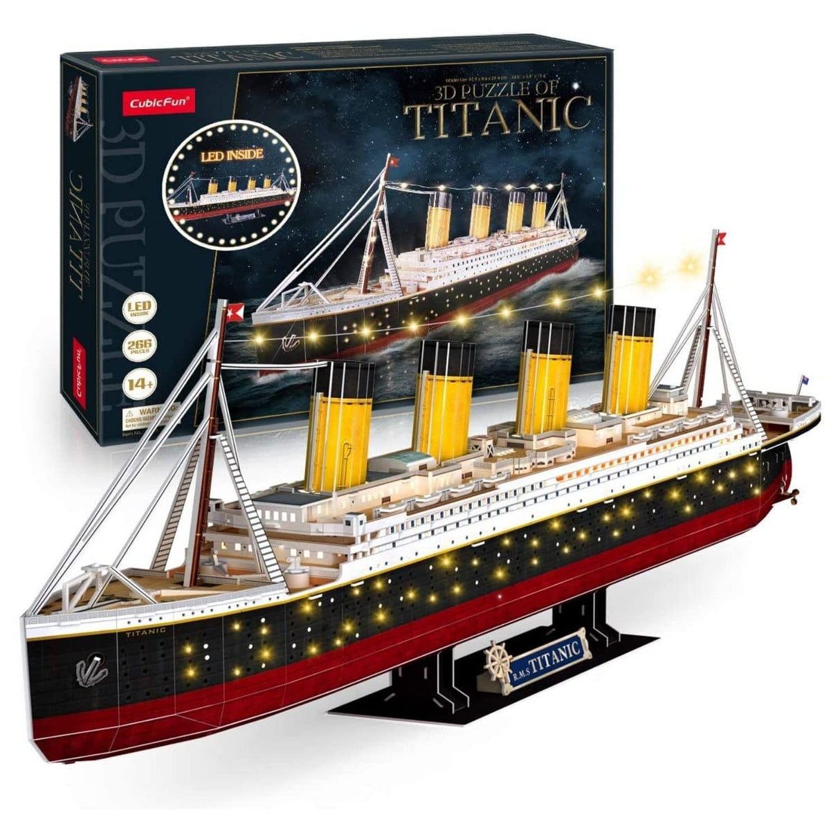 Cubicfun - Puzzle 3D Barco Titanic