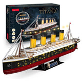 Cubicfun - Puzzle 3D Barco Titanic