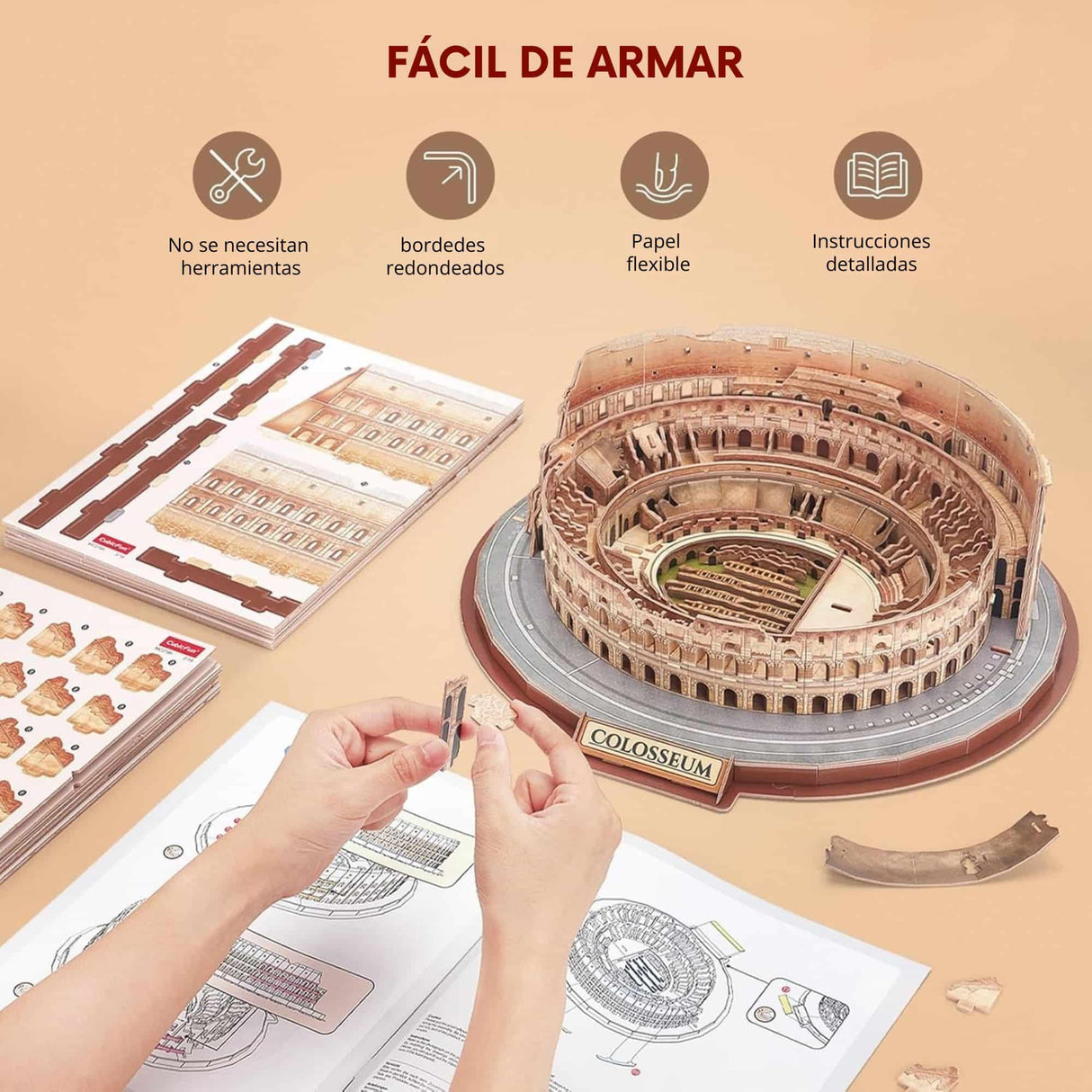 Cubicfun - Puzzle 3D El Coliseo Roma