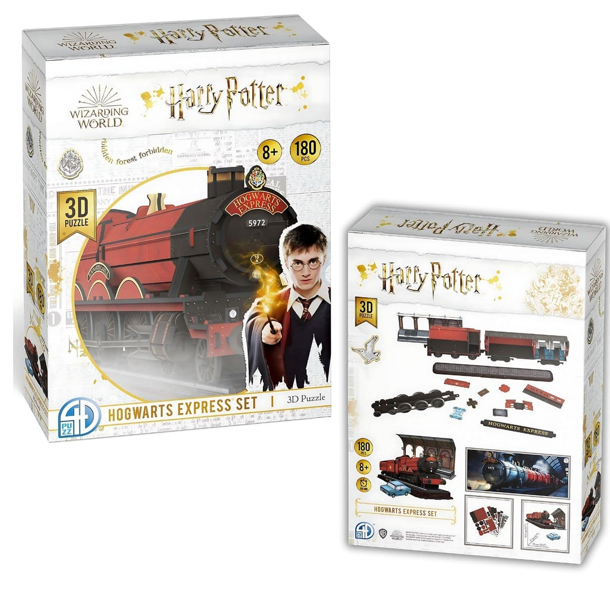 Cubicfun - Puzzle 3D Harry Potter Tren Hogwarts Express Set