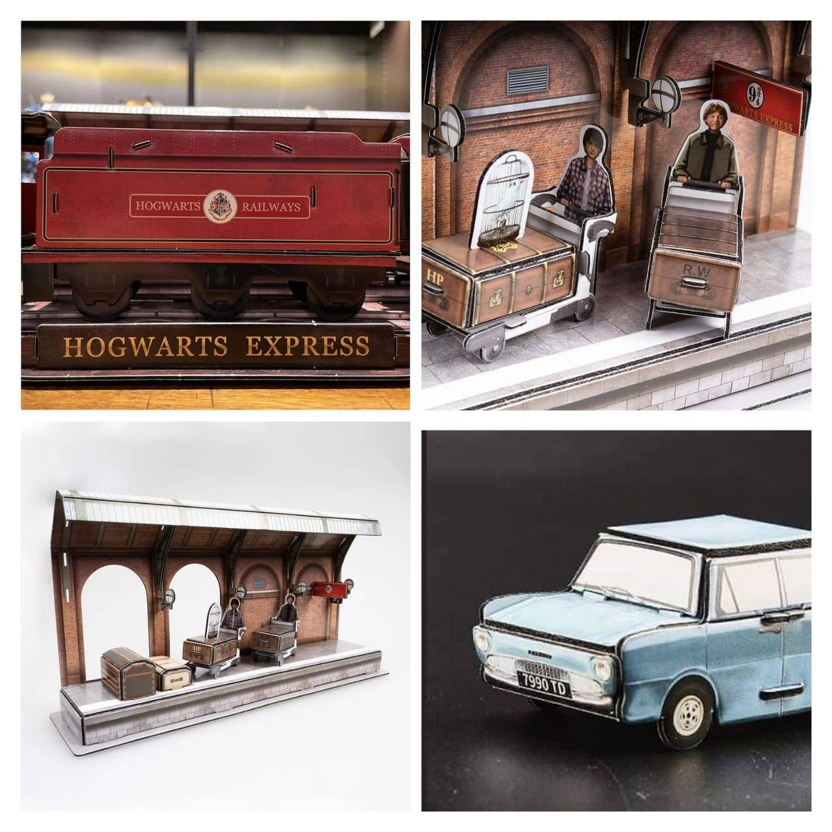 Cubicfun - Puzzle 3D Harry Potter Tren Hogwarts Express Set