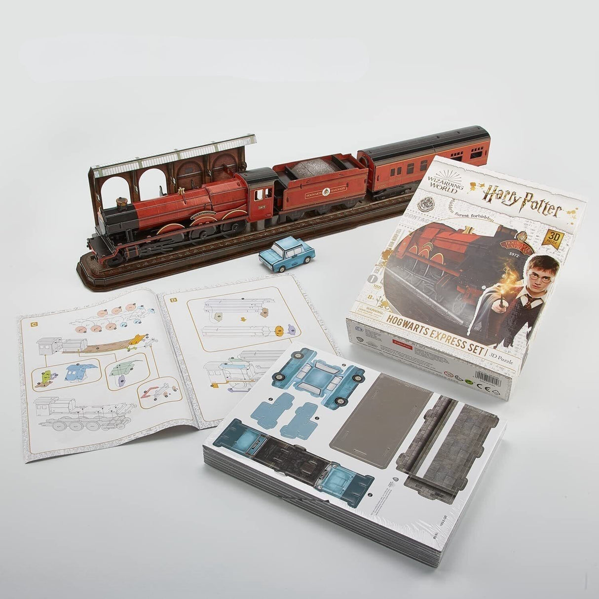 Cubicfun - Puzzle 3D Harry Potter Tren Hogwarts Express Set