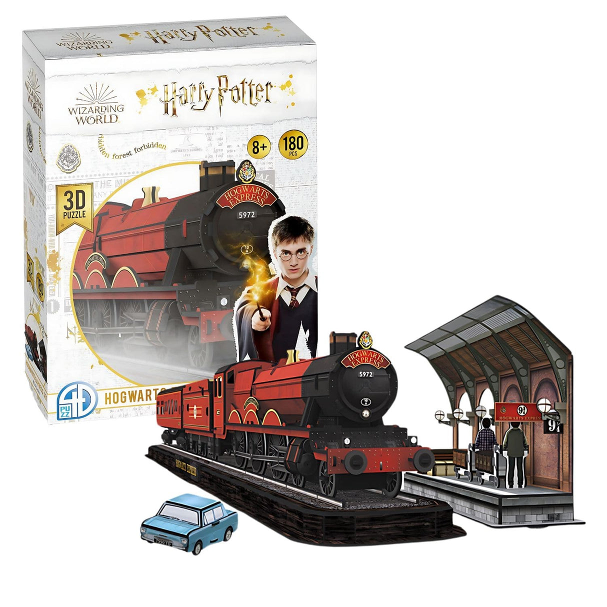 Cubicfun - Puzzle 3D Harry Potter Tren Hogwarts Express Set