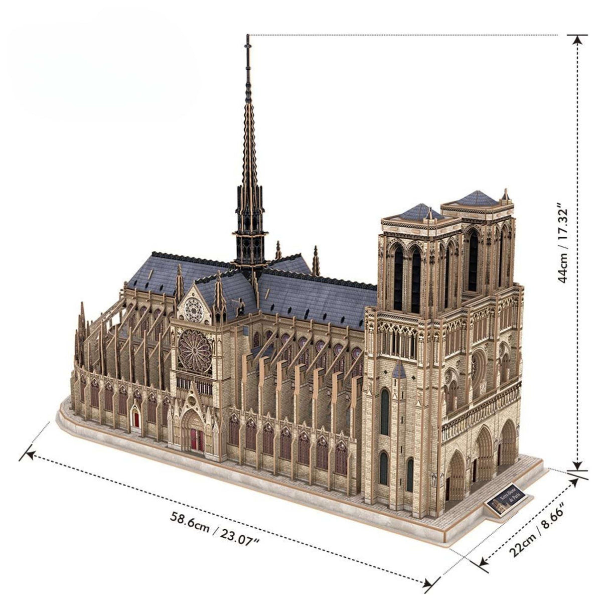 Cubicfun - Puzzle 3D Notre Dame de Paris
