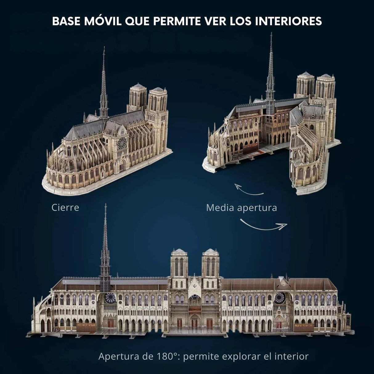 Cubicfun - Puzzle 3D Notre Dame de Paris
