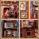 Cutebee - Separador de Libros Count Cat's Study SD03B