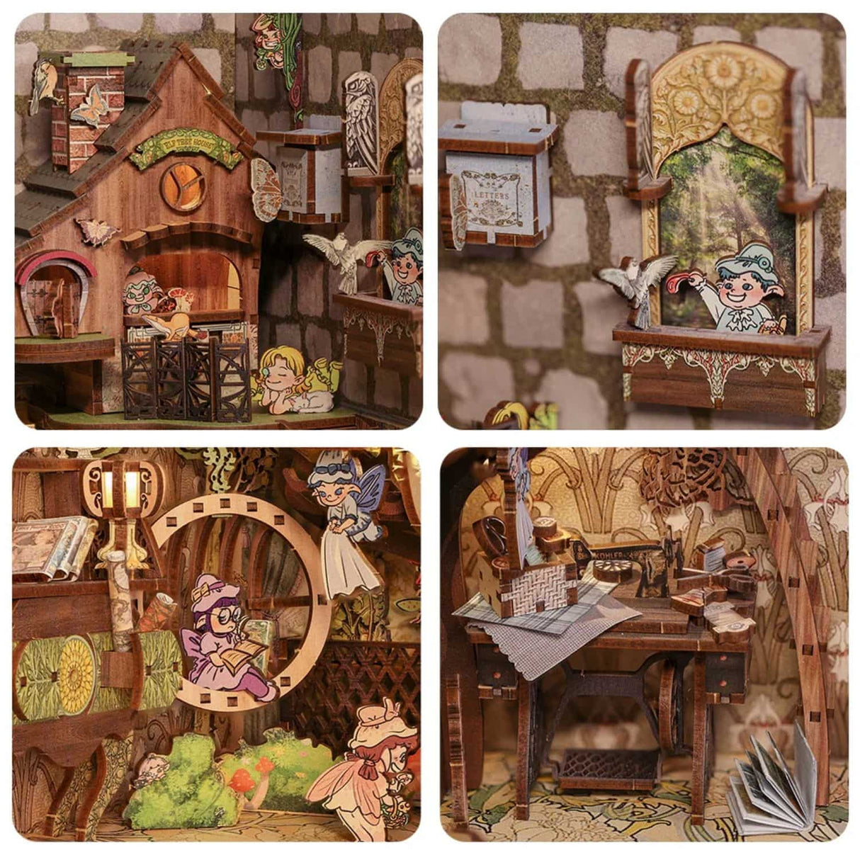 Cutebee - Separador de Libros Elven Paradise SZ06