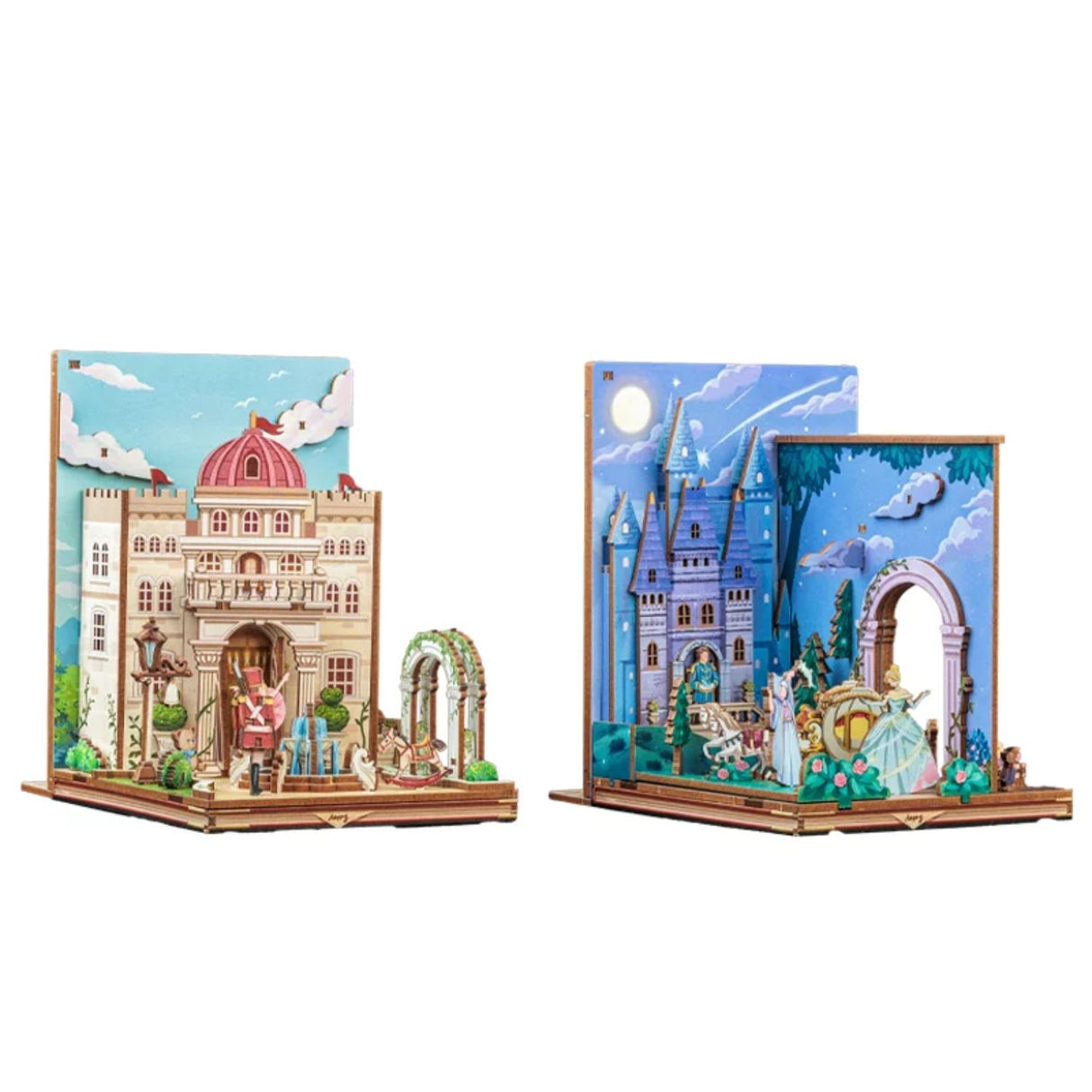 Cutebee - Separador de Libros Fairy Town Bookend IFT01