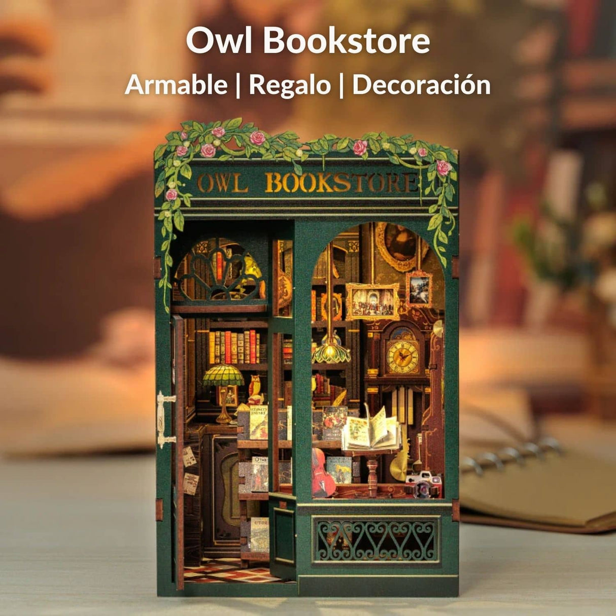 Cutebee - Separador de Libros Owl Bookstore SD02B
